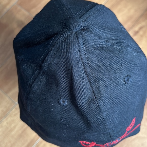 Black Captain Morgan💫Basketball Truckers Hat - Picture 5 of 8